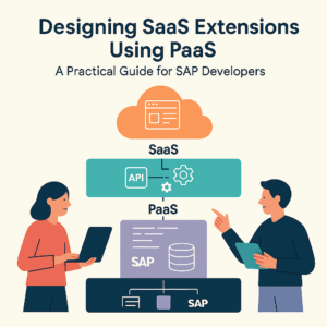 Designing SaaS Extensions Using PaaS Creative