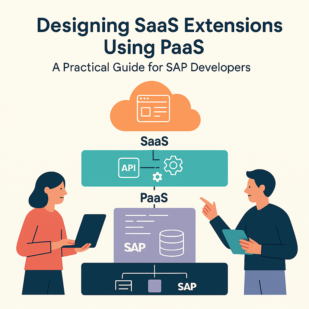 Designing SaaS Extensions Using PaaS Creative
