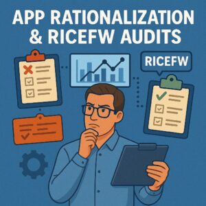 App Rationalization and RICEFW Audits_New