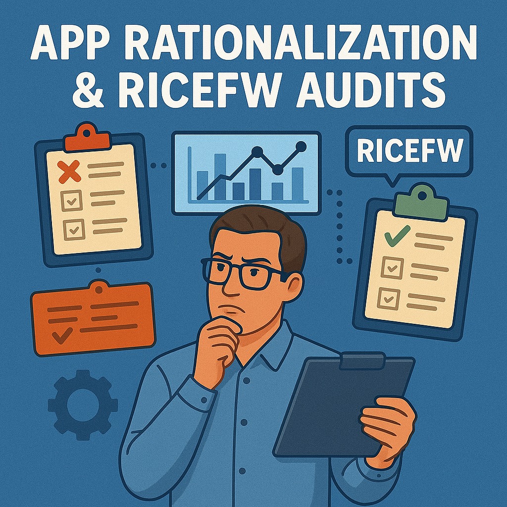 App Rationalization and RICEFW Audits_New