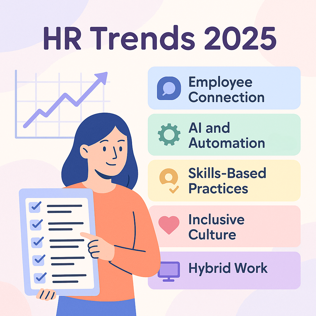 HR Trends in 2025 Infographic