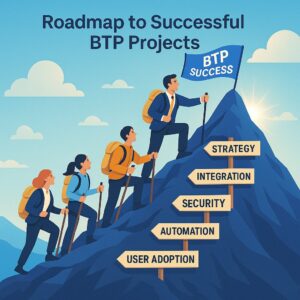 Roadmap for successful SAP BTP projects